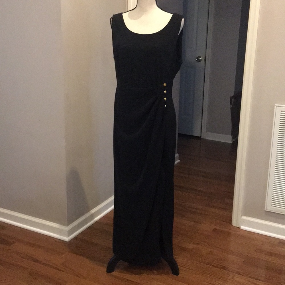 Evan Picone black dress . Size 14. EUC - Picture 1 of 7